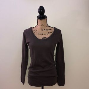 NOT FOR SALE Brown Blended Wool Sweater